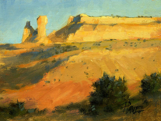 Ghost Ranch Impressions-Painting-Peggy Immel-Sorrel Sky Gallery