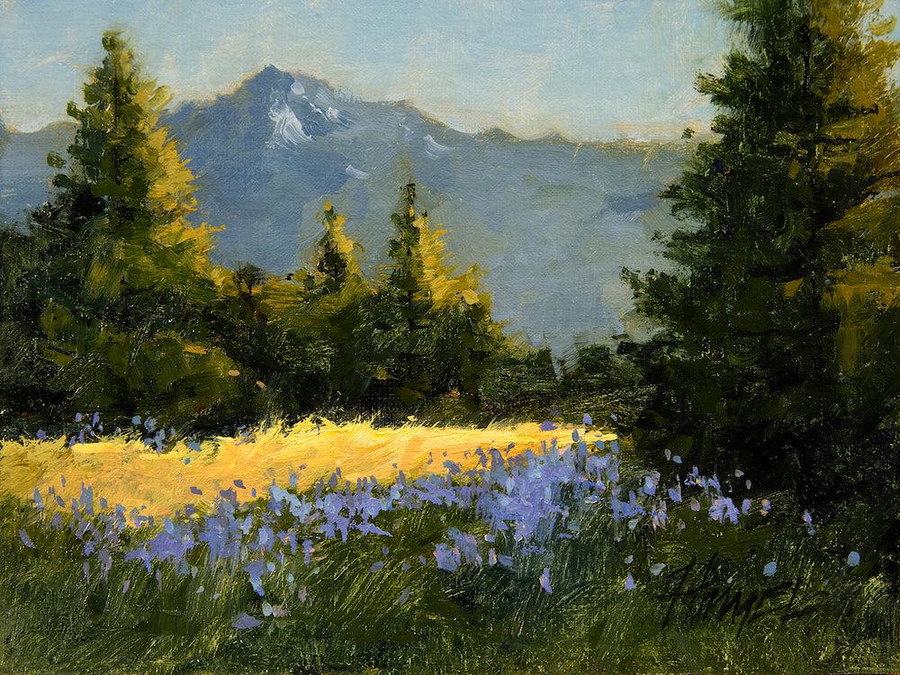 Lupine Meadow-Painting-Peggy Immel-Sorrel Sky Gallery