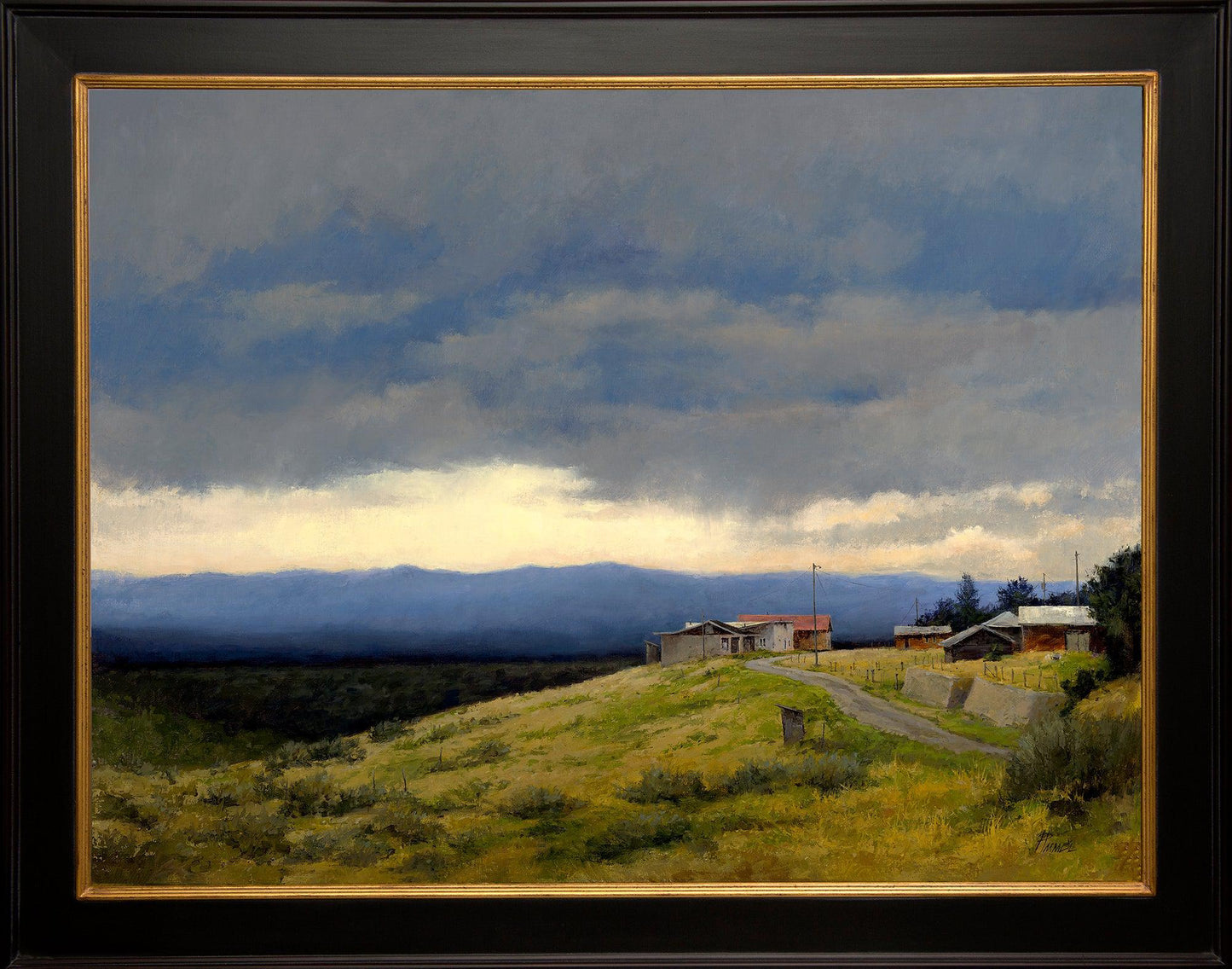 Storm Over Truchas-Painting-Peggy Immel-Sorrel Sky Gallery
