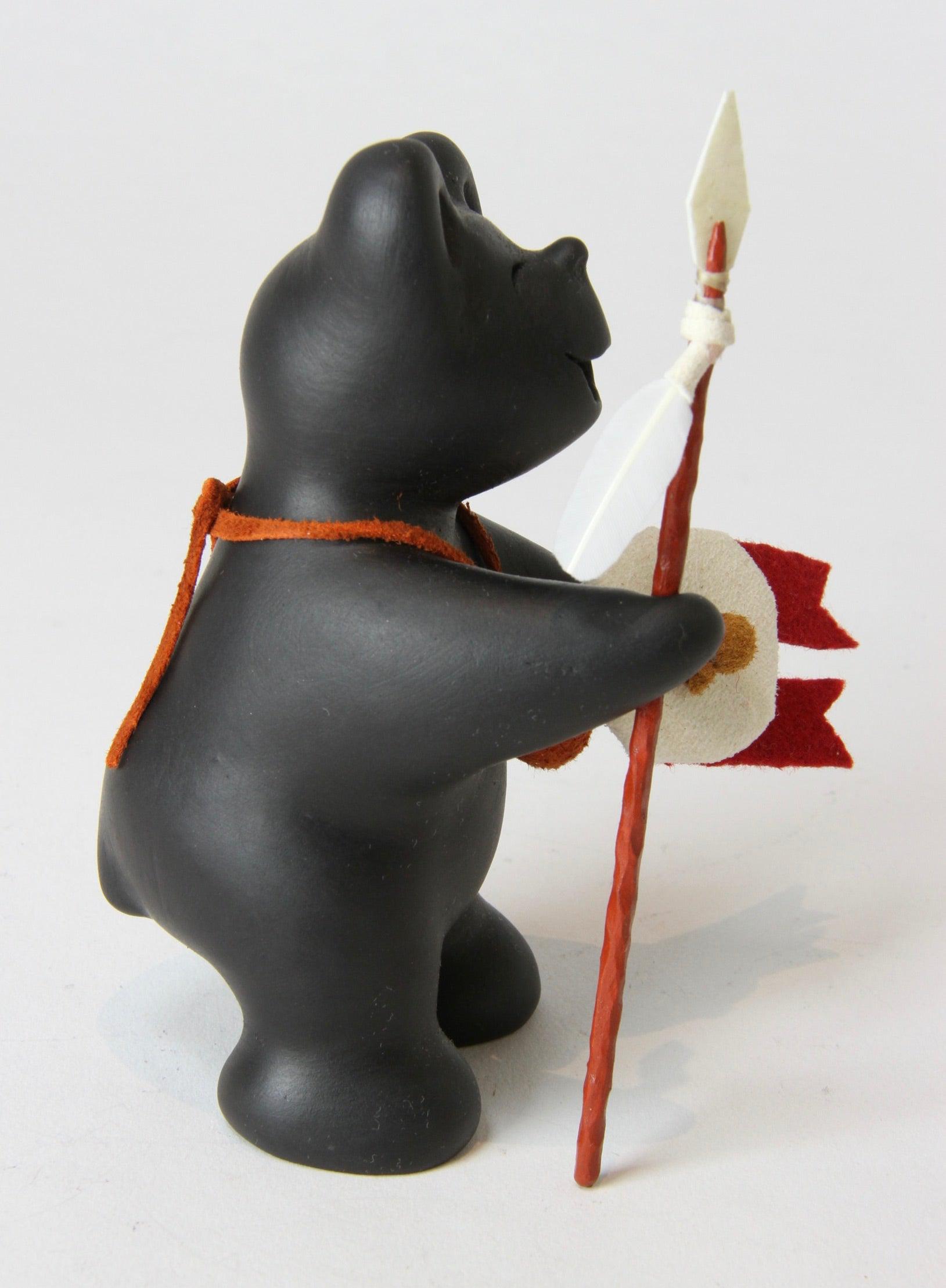 Mini Defender Bear-Sculpture-Randy Chitto-Sorrel Sky Gallery
