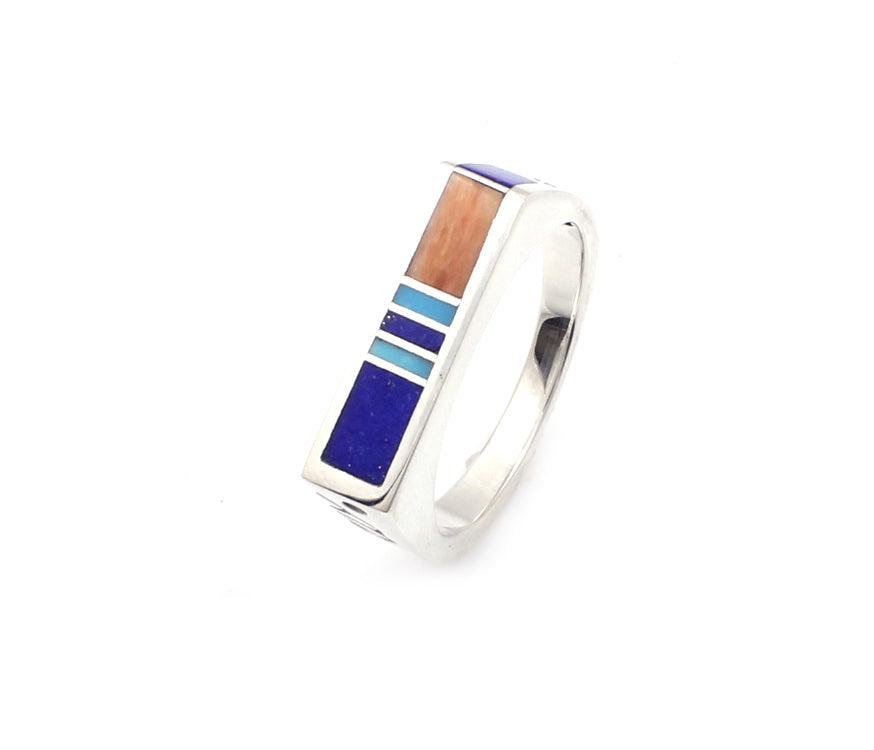 Narrow Flat Top Ring-Jewelry-Ray Tracey-Sorrel Sky Gallery