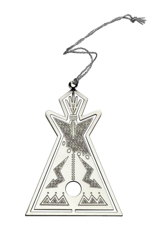Silver Tipi Ornament-Jewelry-Ray Tracey-Sorrel Sky Gallery