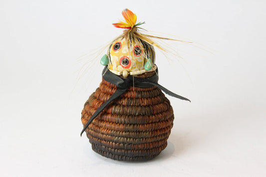 Basket Pre-historic Kachina-Gourd-Robert Rivera-Sorrel Sky Gallery