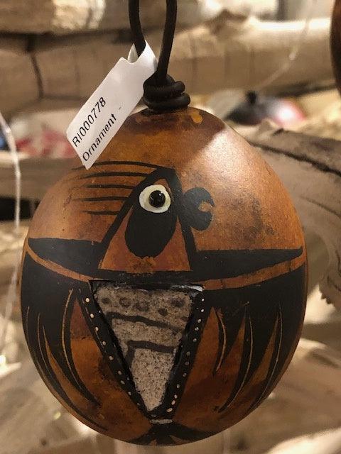 Ornament - Mimbres Animals with Pottery Shards-Robert Rivera-Sorrel Sky Gallery
