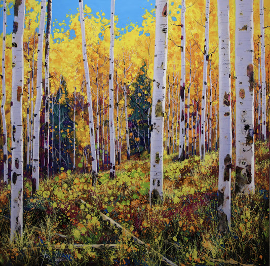 Autumn Symphony-Painting-Roberto Ugalde-Sorrel Sky Gallery