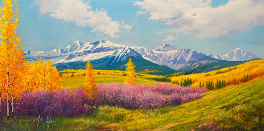 Mount Wilson Peaks-Painting-Roberto Ugalde-Sorrel Sky Gallery