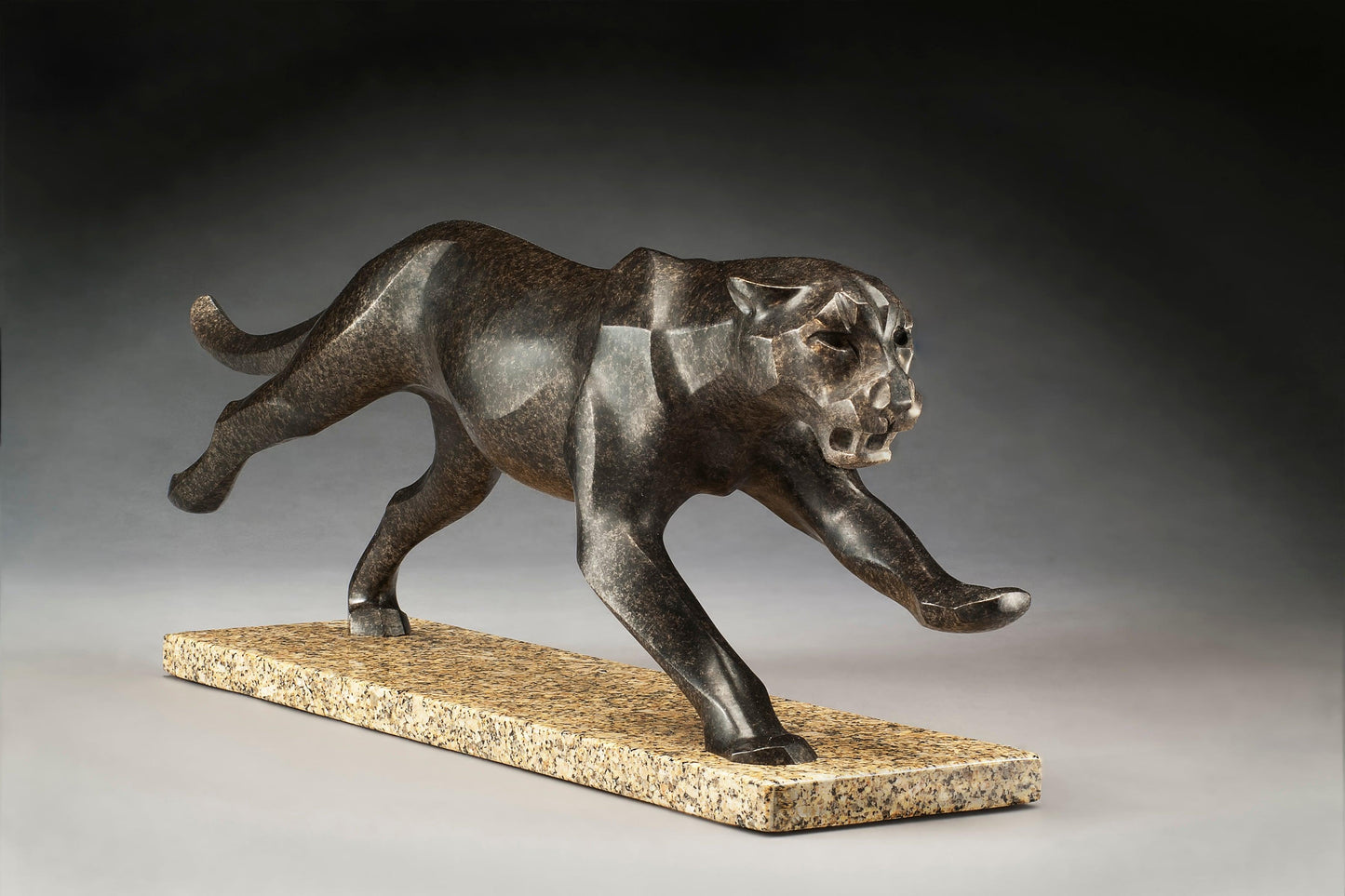 Charging Panther-Sculpture-Rosetta-Sorrel Sky Gallery