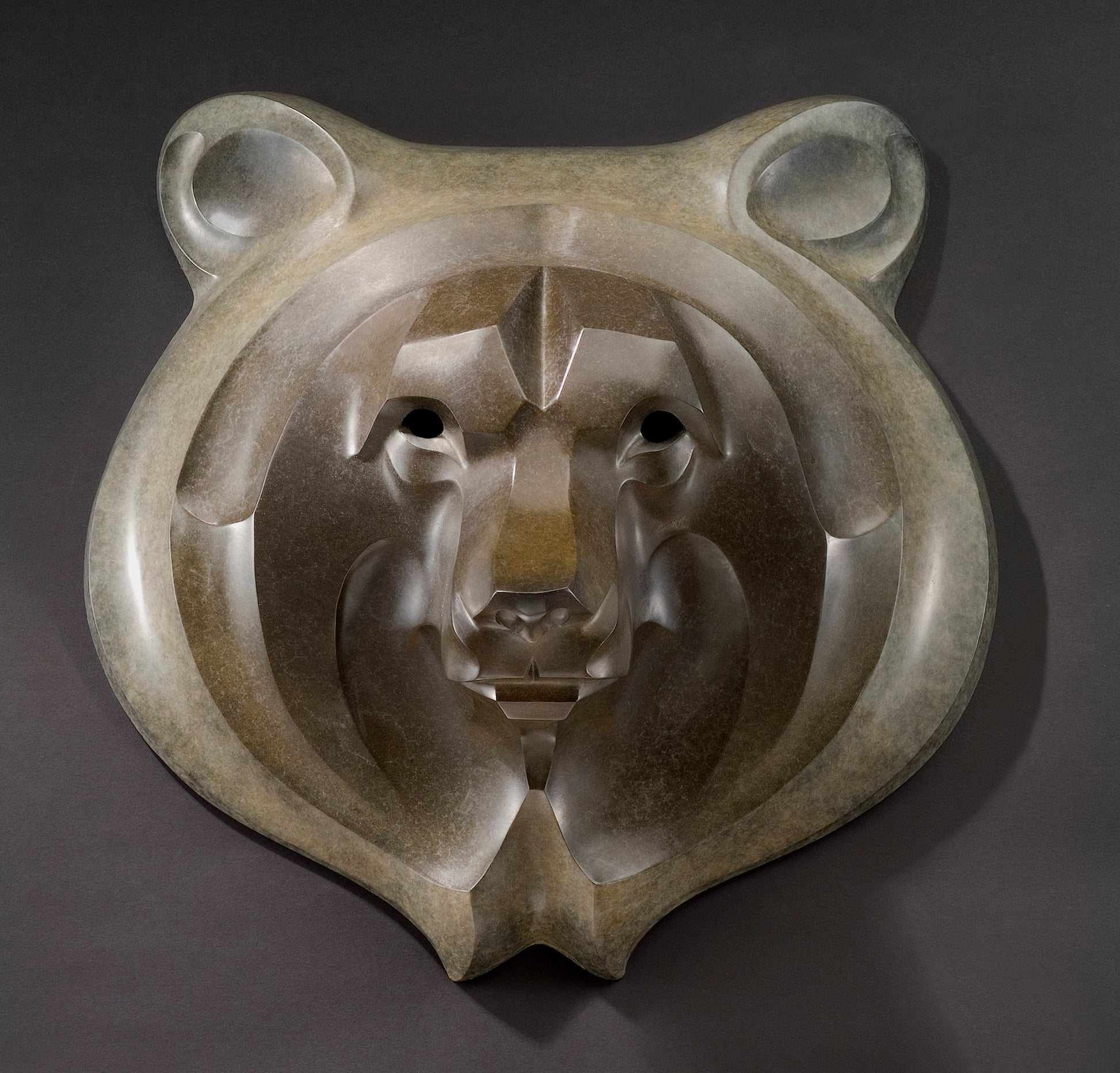 Grizzly Mask-Sculpture-Rosetta-Sorrel Sky Gallery