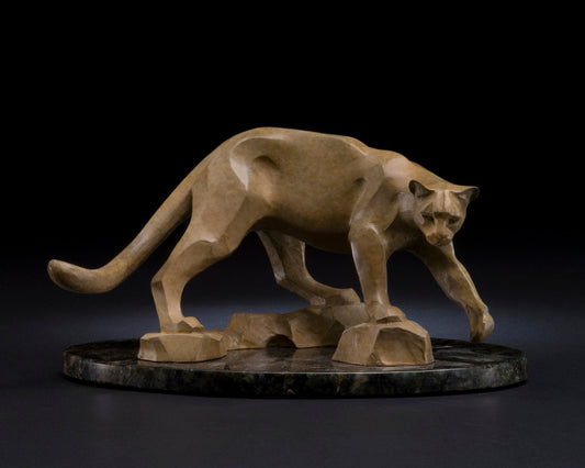 Mountain Fishing Mini-Sculpture-Rosetta-Sorrel Sky Gallery