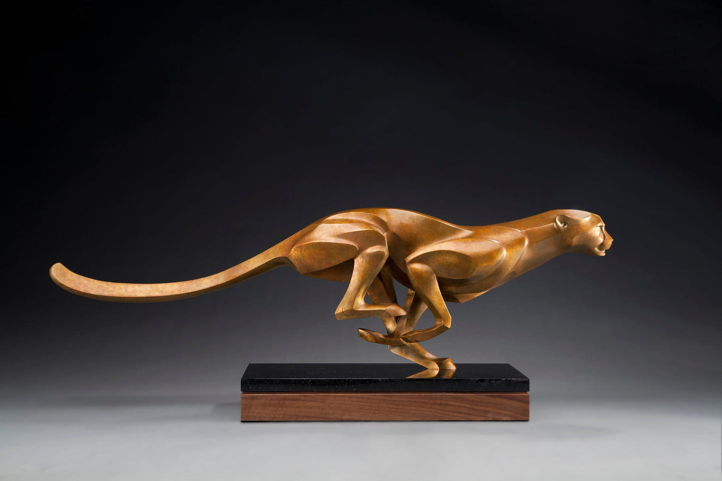 Running Cheetah-Sculpture-Rosetta-Sorrel Sky Gallery