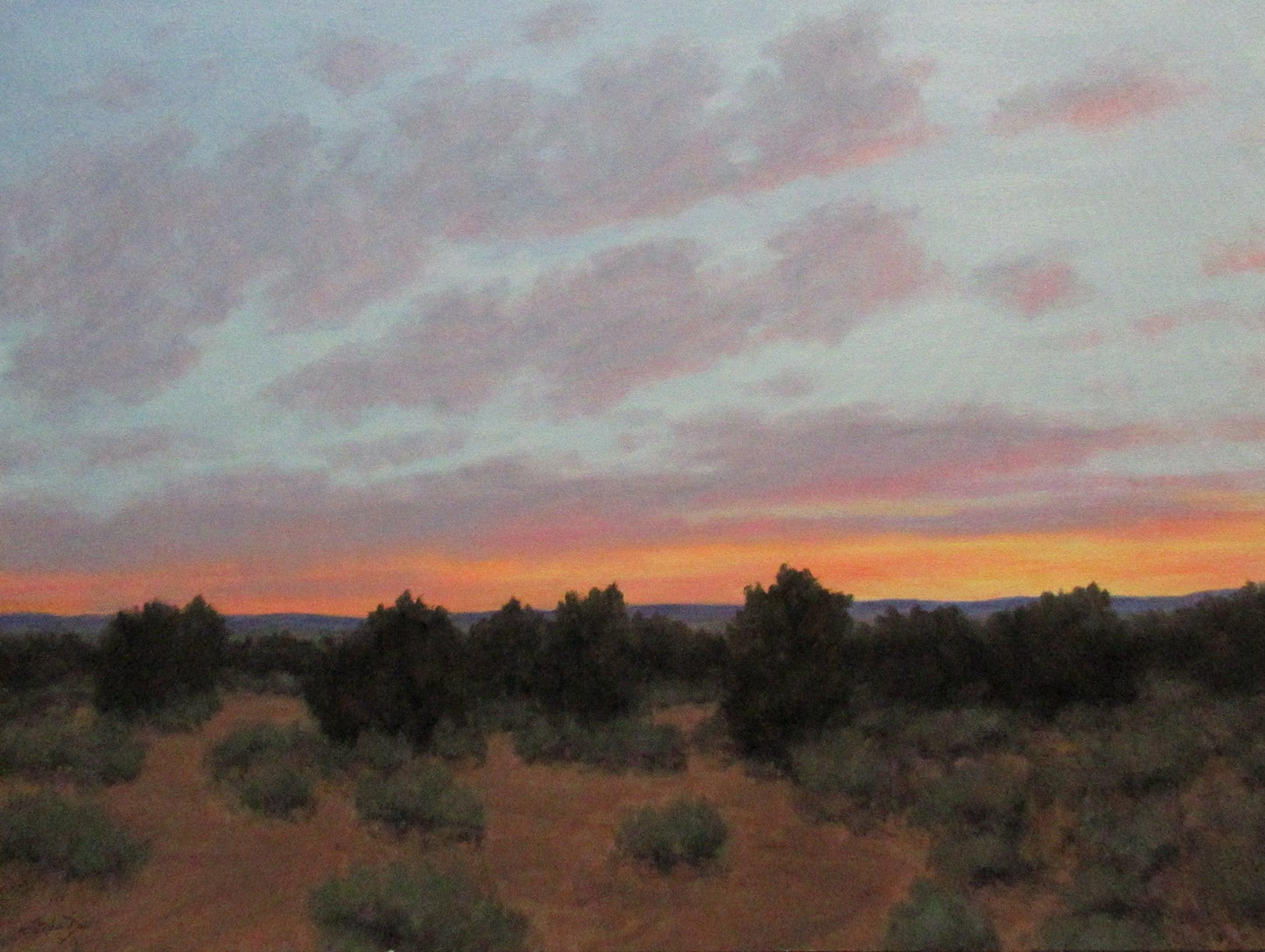 Early Evening Sky-Painting-Stephen Day-Sorrel Sky Gallery