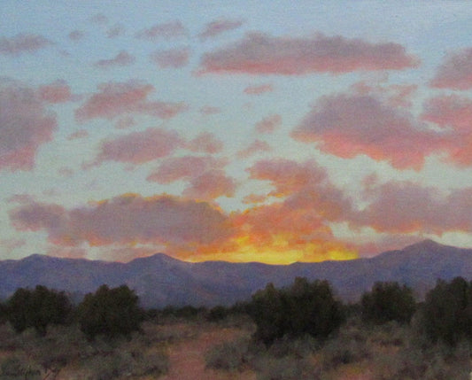 Evening View Toward the Mountains-Painting-Stephen Day-Sorrel Sky Gallery