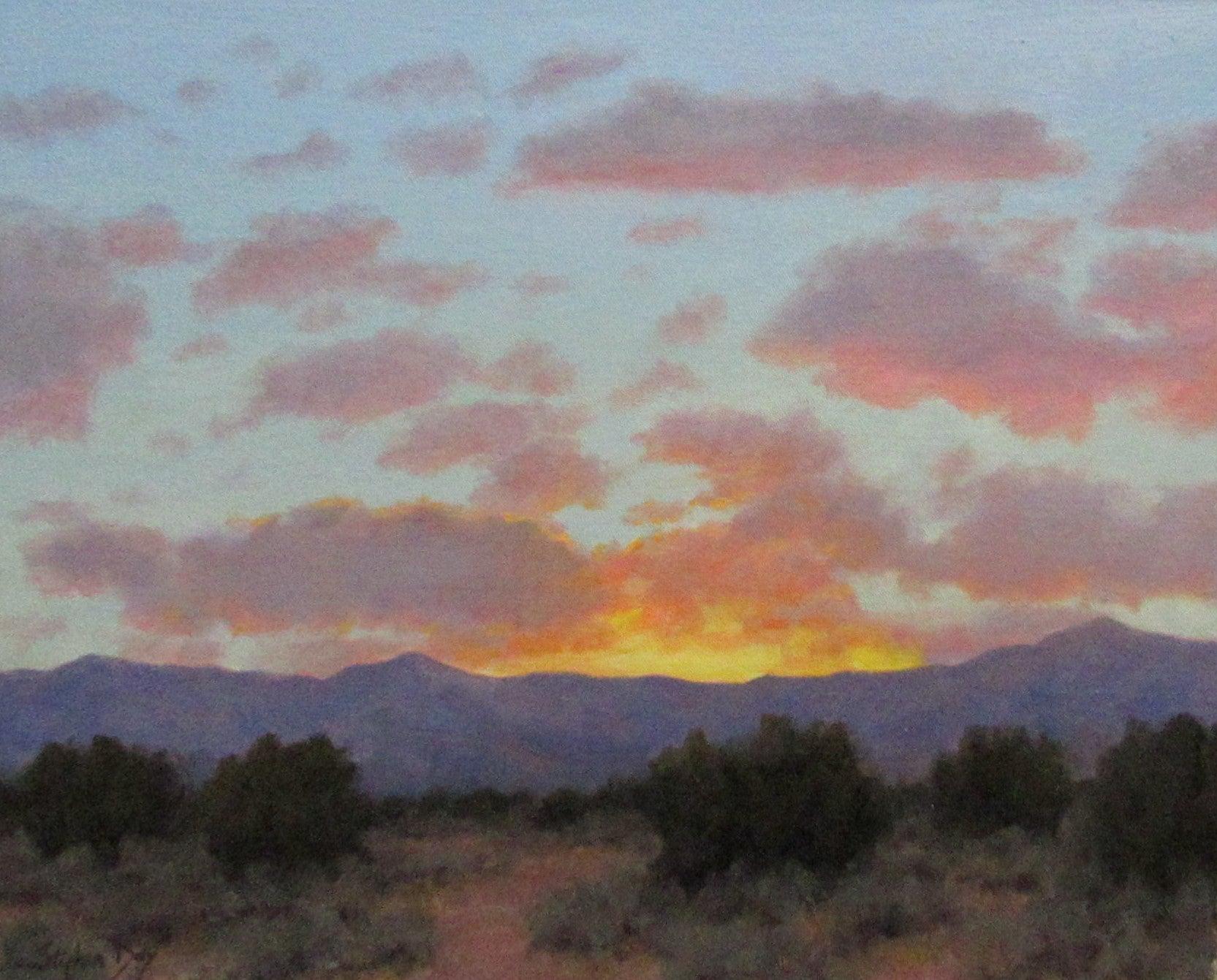 Evening View Toward the Mountains-Painting-Stephen Day-Sorrel Sky Gallery