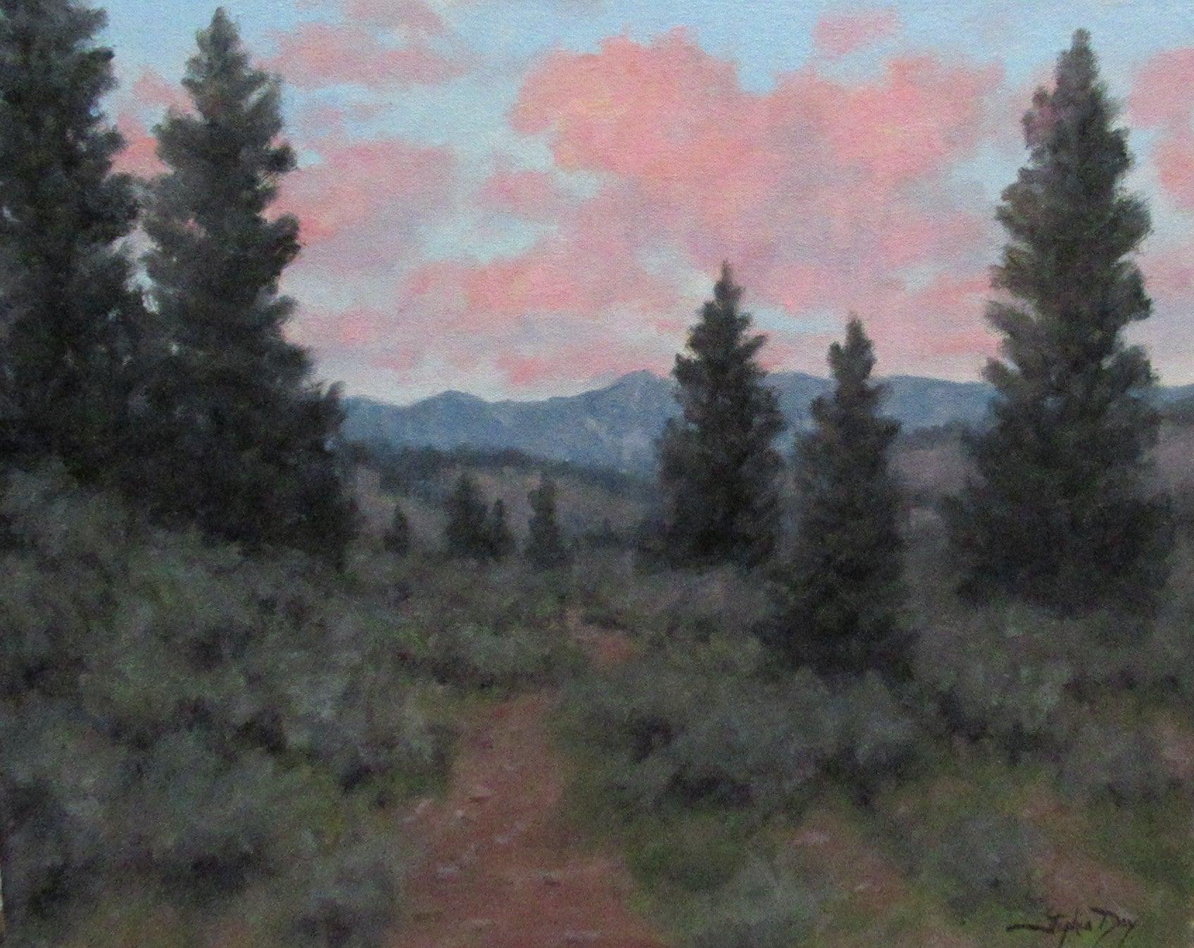 Mountain Morning Clouds-Painting-Stephen Day-Sorrel Sky Gallery