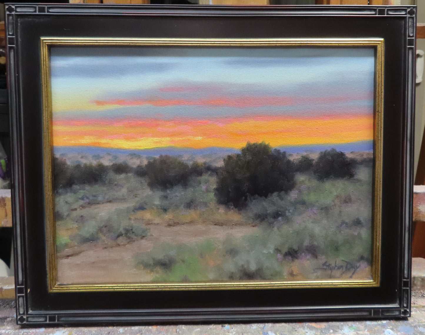 North of Santa Fe-Painting-Stephen Day-Sorrel Sky Gallery