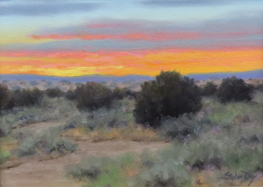 North of Santa Fe-Painting-Stephen Day-Sorrel Sky Gallery