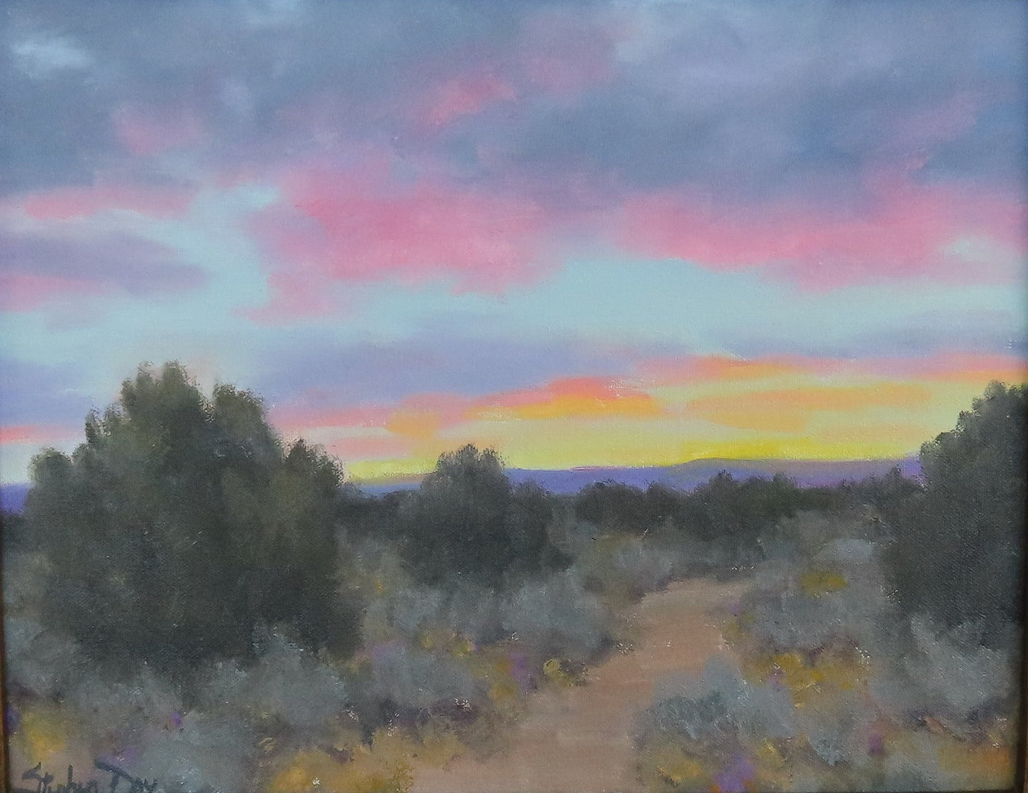A Delightful Evening-painting-Stephen Day-Sorrel Sky Gallery