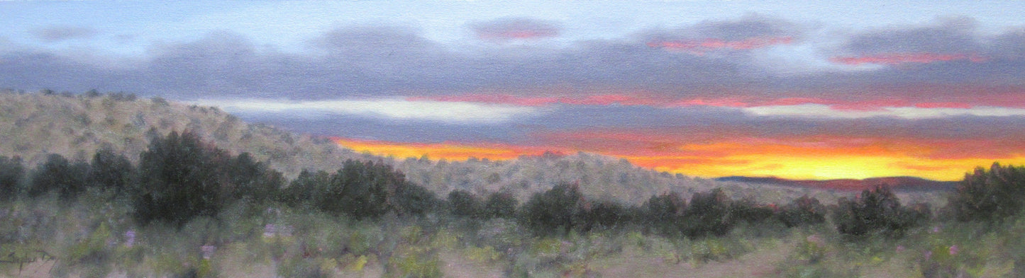 An Evening’s Drama-painting-Stephen Day-Sorrel Sky Gallery