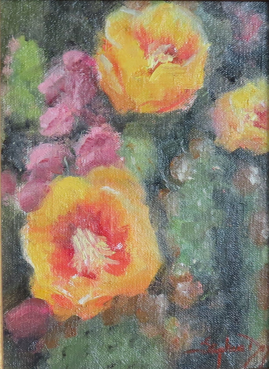 Desert Spring Flowers-painting-Stephen Day-Sorrel Sky Gallery