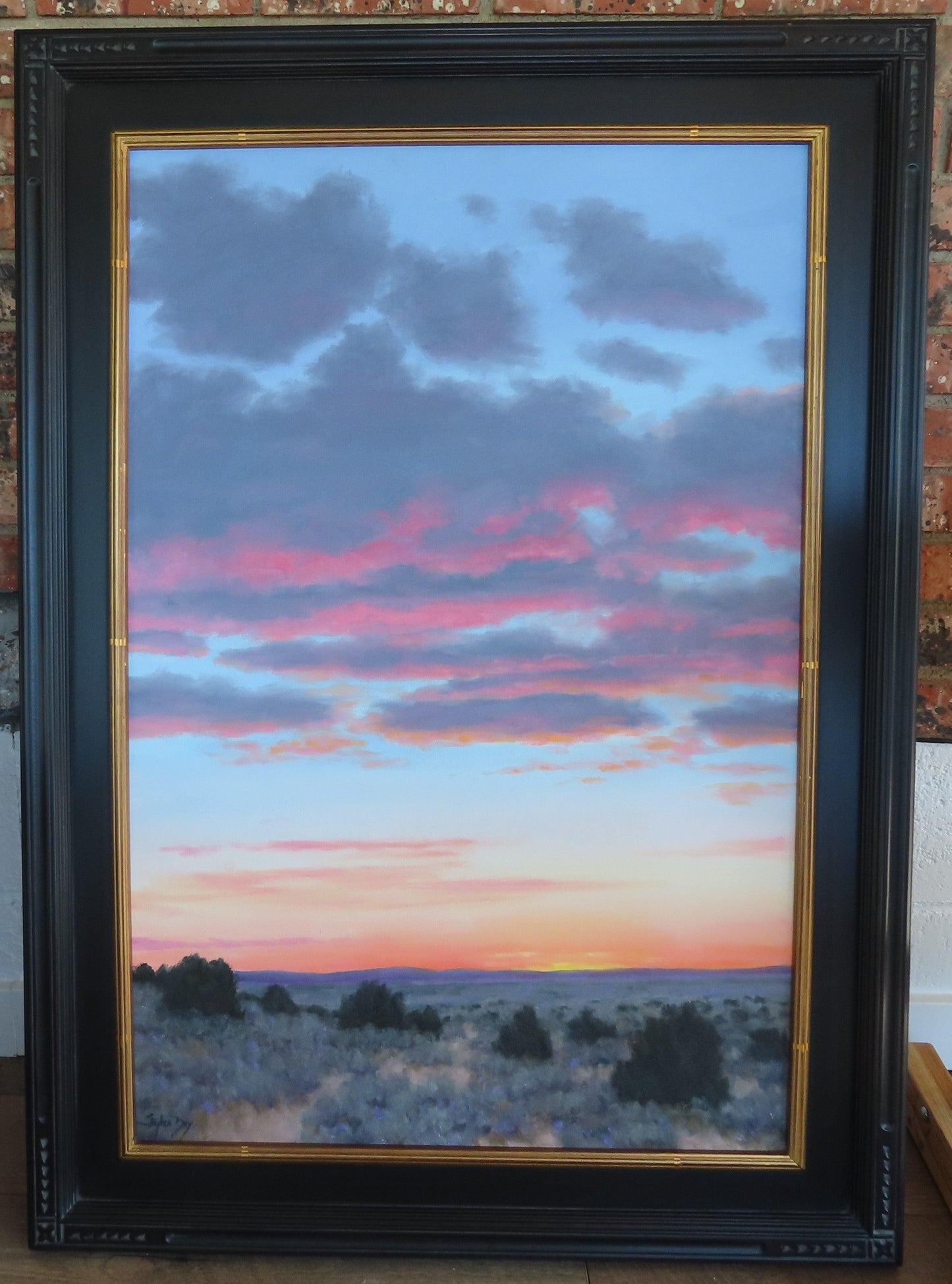 Sunset View Near Taos-painting-Stephen Day-Sorrel Sky Gallery