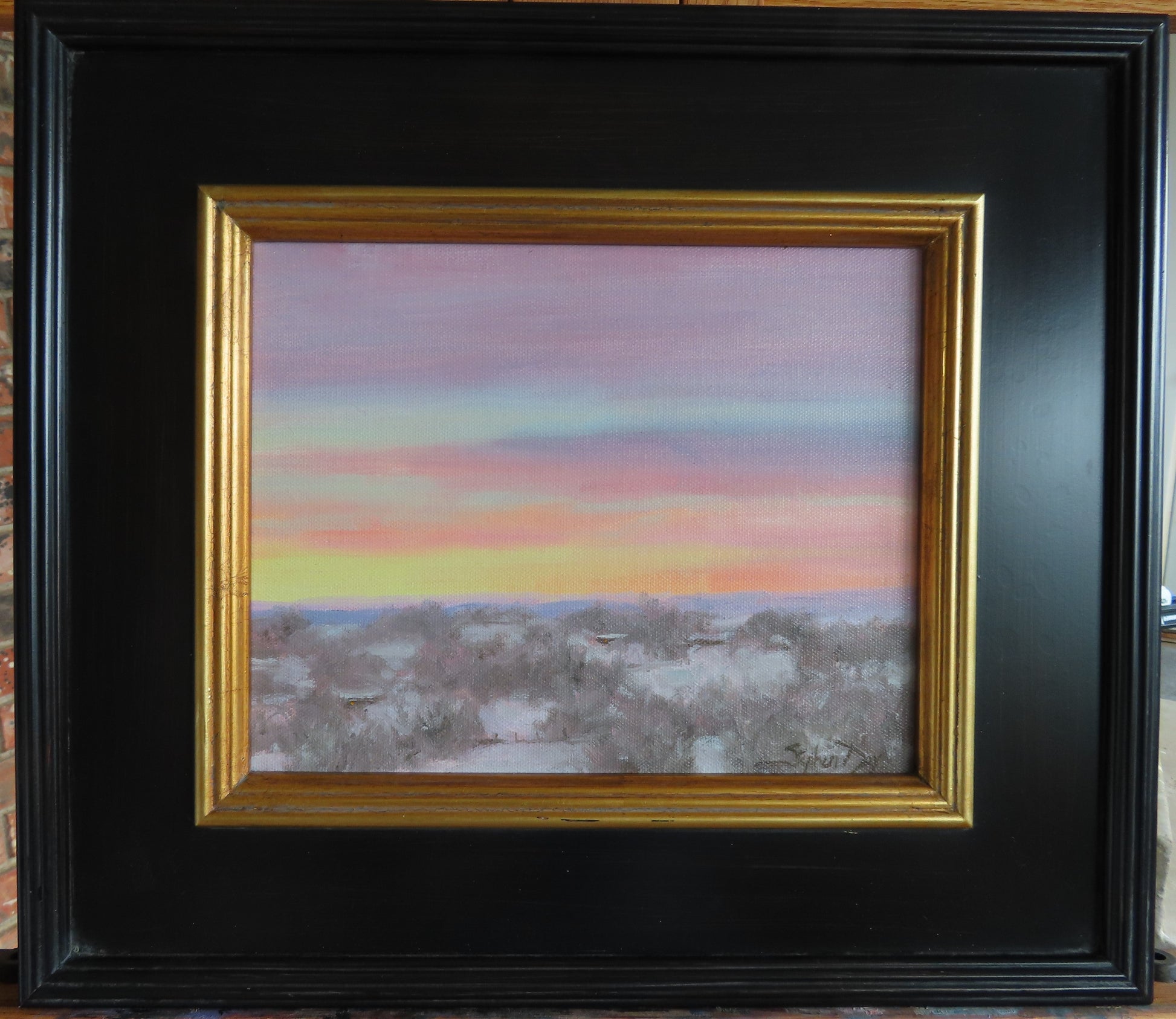 Winter Evening-painting-Stephen Day-Sorrel Sky Gallery