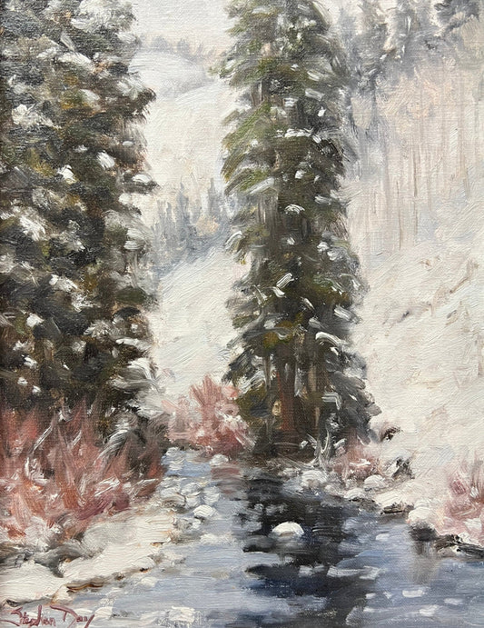 Wintry Day-painting-Stephen Day-Sorrel Sky Gallery