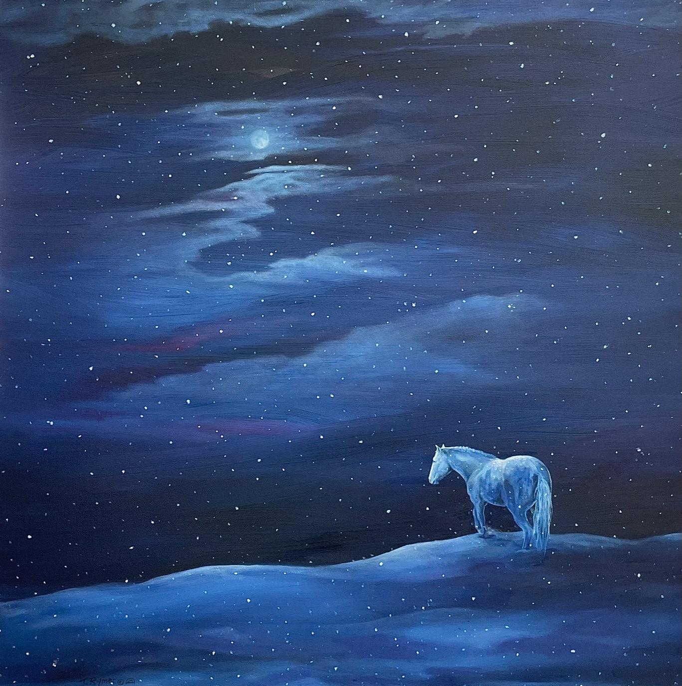 He Took a Midnight Stroll-Painting-Tamara Rymer-Sorrel Sky Gallery