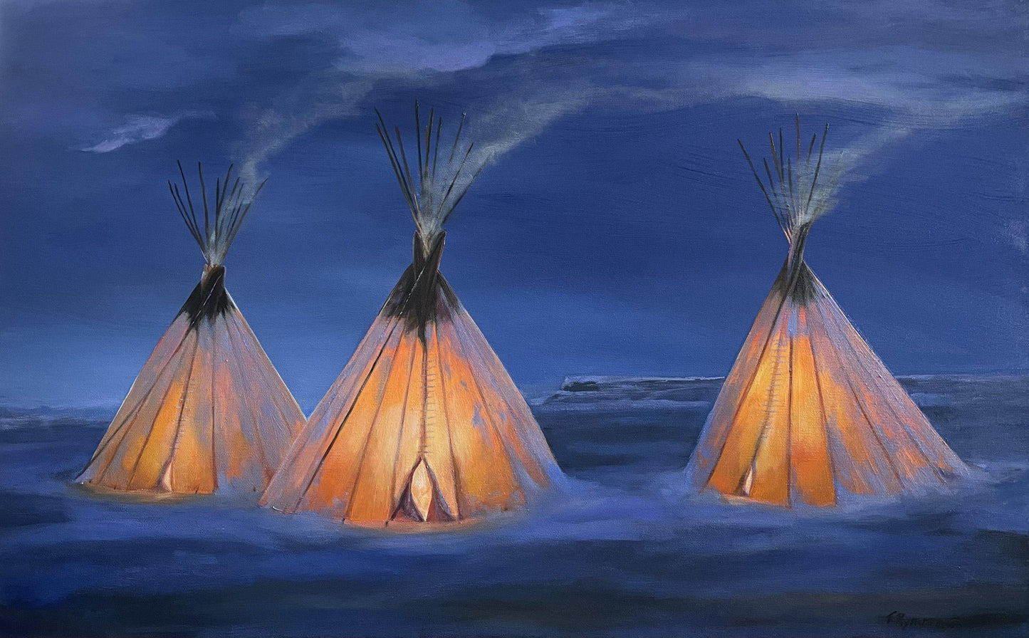 They’re Still in the Valley-Painting-Tamara Rymer-Sorrel Sky Gallery