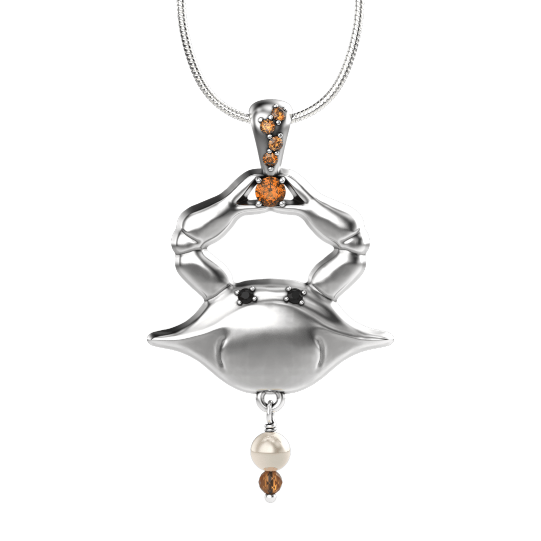 Crabby Pendant-Jewelry-Tim Cherry-Sorrel Sky Gallery