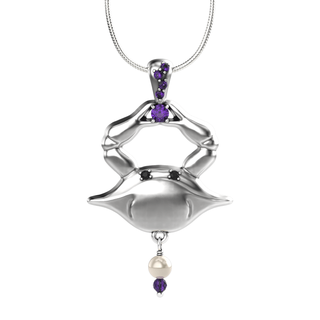 Crabby Pendant-Jewelry-Tim Cherry-Sorrel Sky Gallery