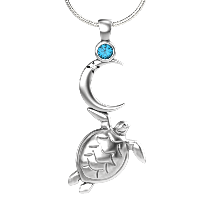 Noc Turtle Pendant-Jewelry-Tim Cherry-Sorrel Sky Gallery
