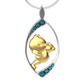 Rapid Rabbit Pendant-Jewelry-Tim Cherry-Sorrel Sky Gallery