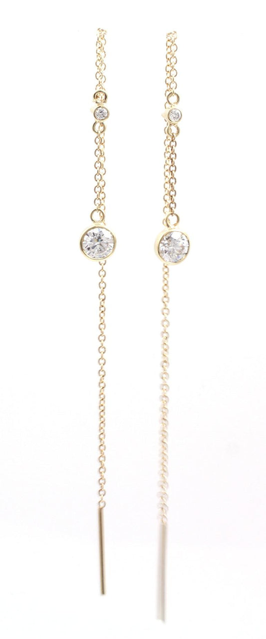 Comet Threader Earrings-Jewelry-Toby Pomeroy-Sorrel Sky Gallery