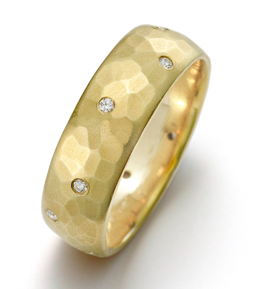 Siletz Domed Ring 6 mm-Jewelry-Toby Pomeroy-Sorrel Sky Gallery