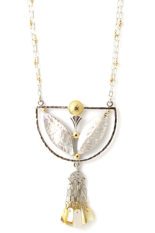 Native Seed Pod Necklace-Jewelry-Victoria Adams-Sorrel Sky Gallery