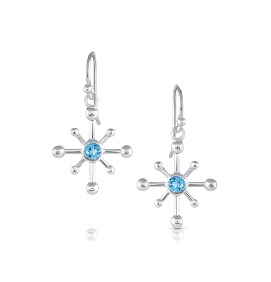 Galaxy Blue Topaz Earrings-Jewelry-Zina Sterling-Sorrel Sky Gallery