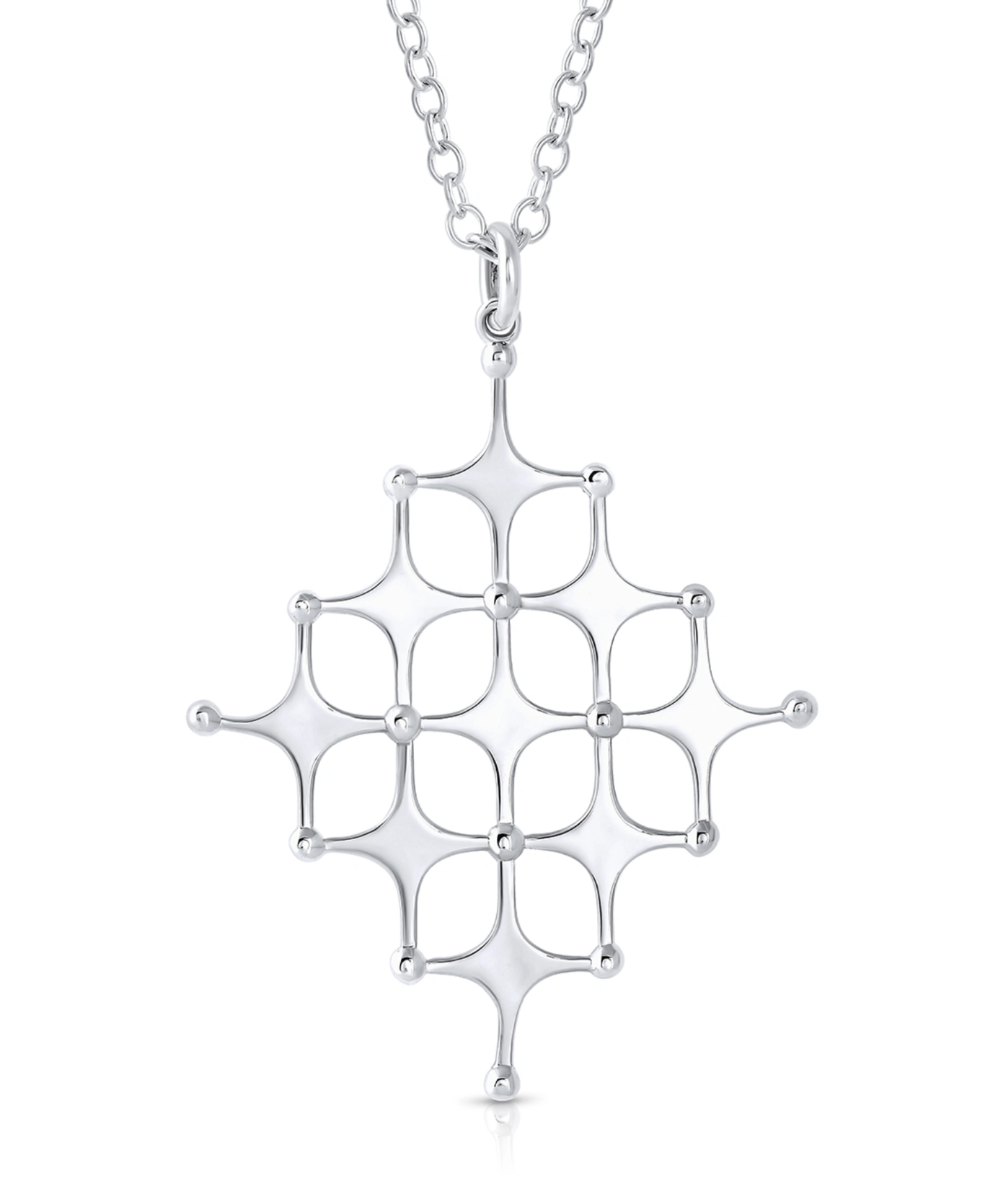 Satellite Drop Pendant Necklace-Jewelry-Zina Sterling-Sorrel Sky Gallery