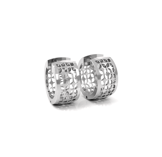 Satellite Snap Hoop Earrings-Jewelry-Zina Sterling-Sorrel Sky Gallery