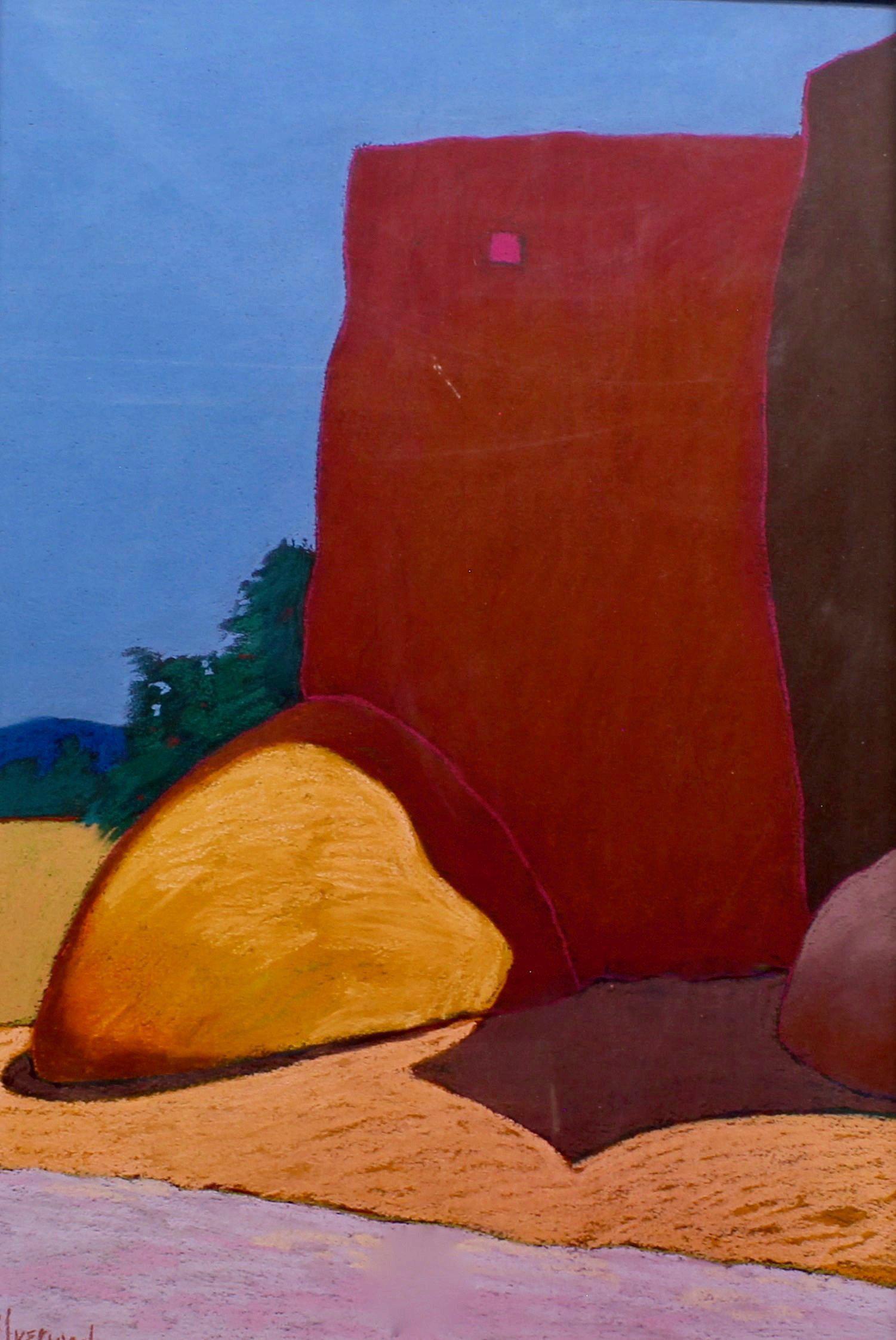 Aline Randle-Sorrel Sky Gallery-Painting-Study of Taos Church