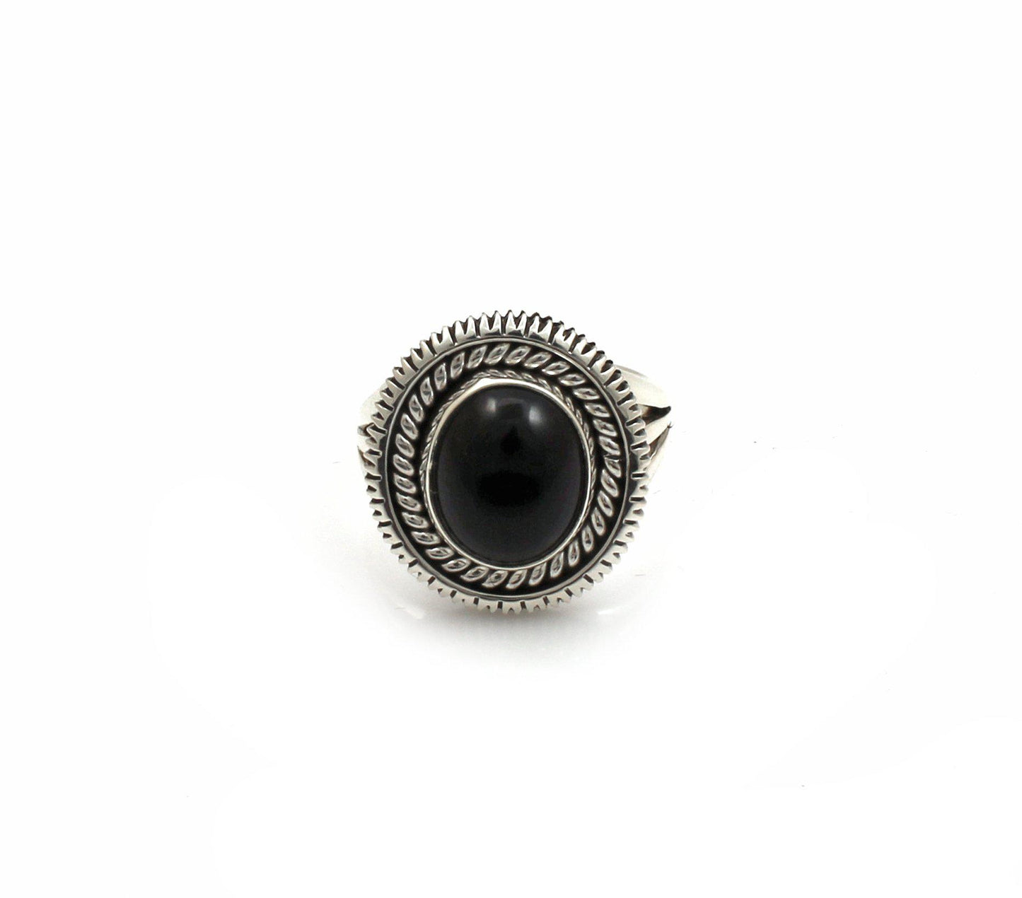 Black Onyx Ring-Jewelry-Artie Yellowhorse-Sorrel Sky Gallery