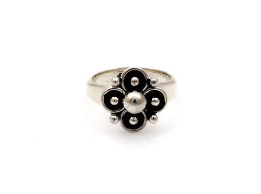 Sterling silver ring by Artie Yellowhorse