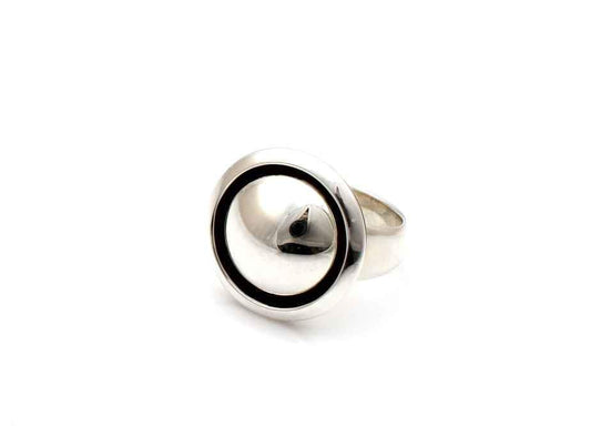 Sterling silver ring by Artie Yellowhorse