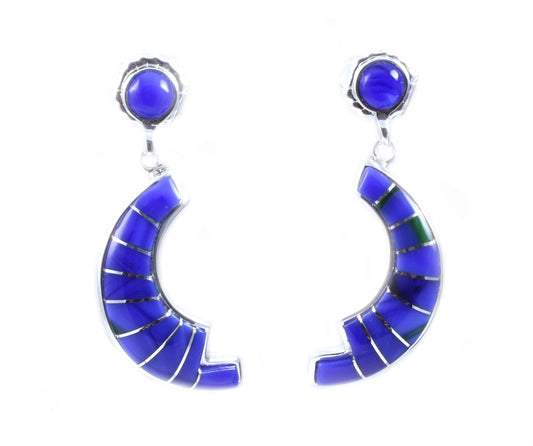 Ben Nighthorse-Crescent Earrings-Sorrel Sky Gallery-Jewelry