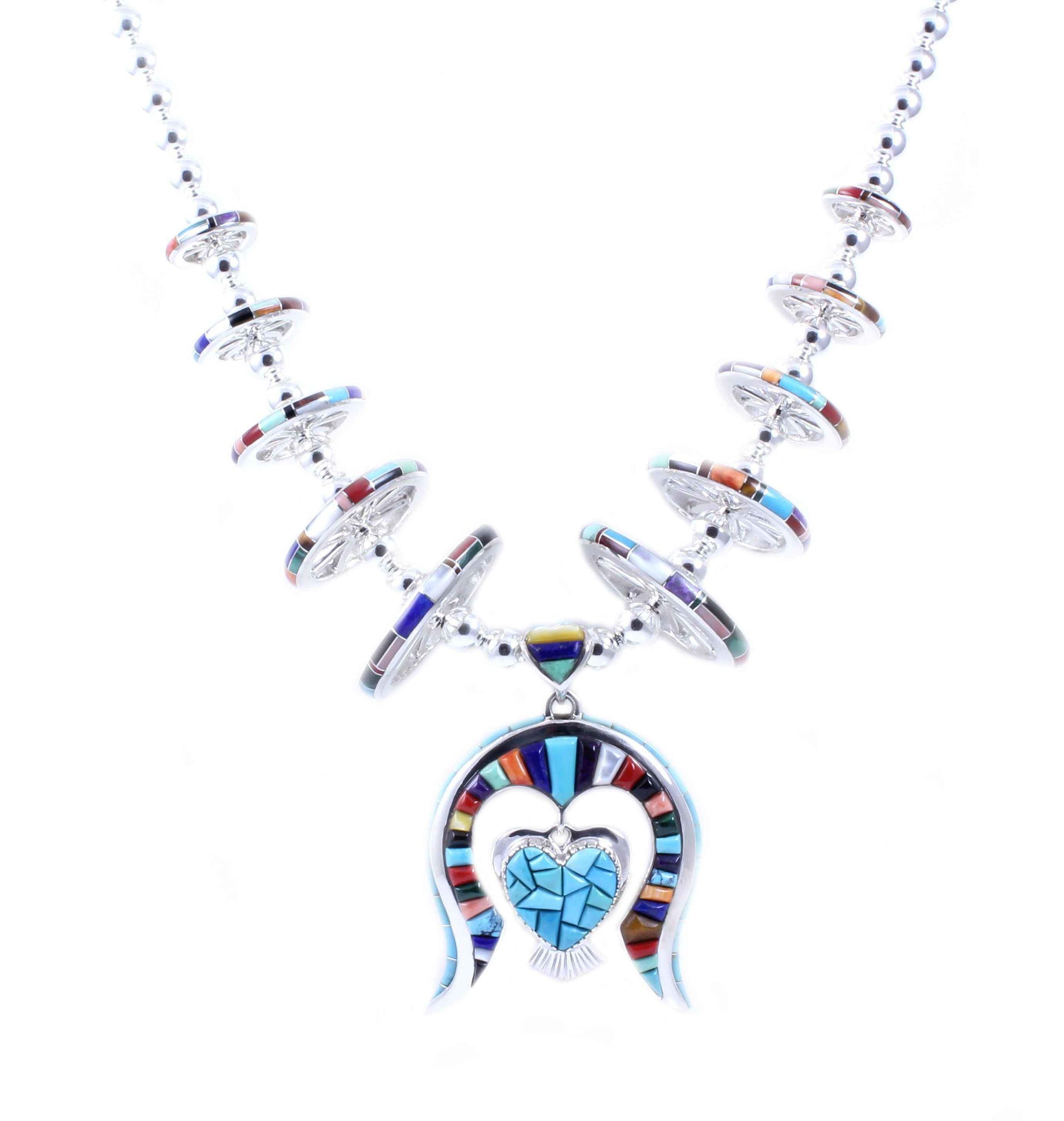 Ben Nighthorse-Heart Of Naja Necklace-Sorrel Sky Gallery-Jewelry