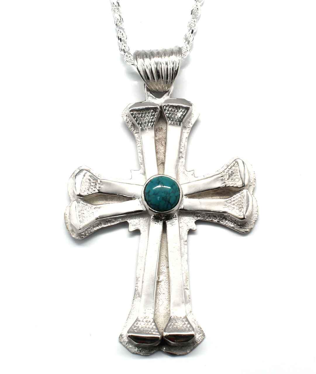 Ben Nighthorse-Sorrel Sky Gallery-Jewelry-Large Eight Nail Cross