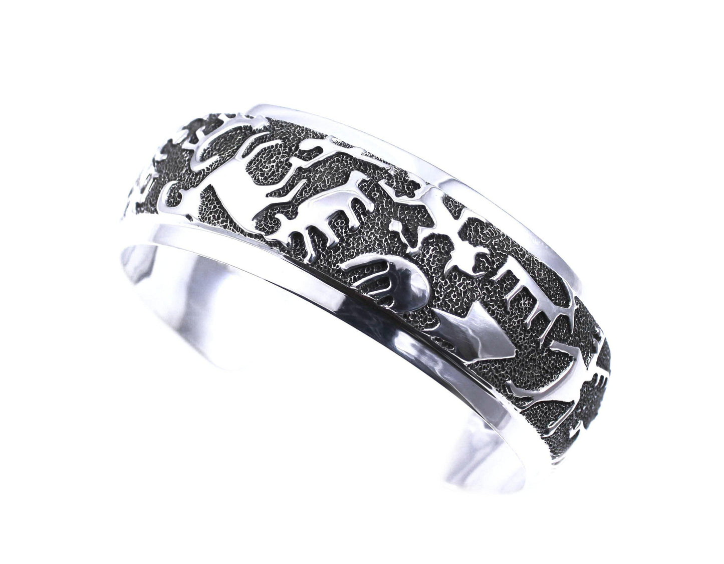 Ben Nighthorse-Rock Art Medium Bracelet-Sorrel Sky Gallery-Jewelry