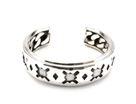 Ben Nighthorse-Roll Of Morning Star Cuff Bracelet-Sorrel Sky Gallery-Jewelry