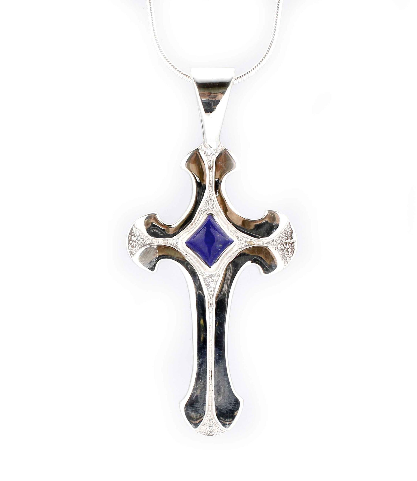 Ben Nighthorse-Swirl Of Cross Pendant-Sorrel Sky Gallery-Jewelry