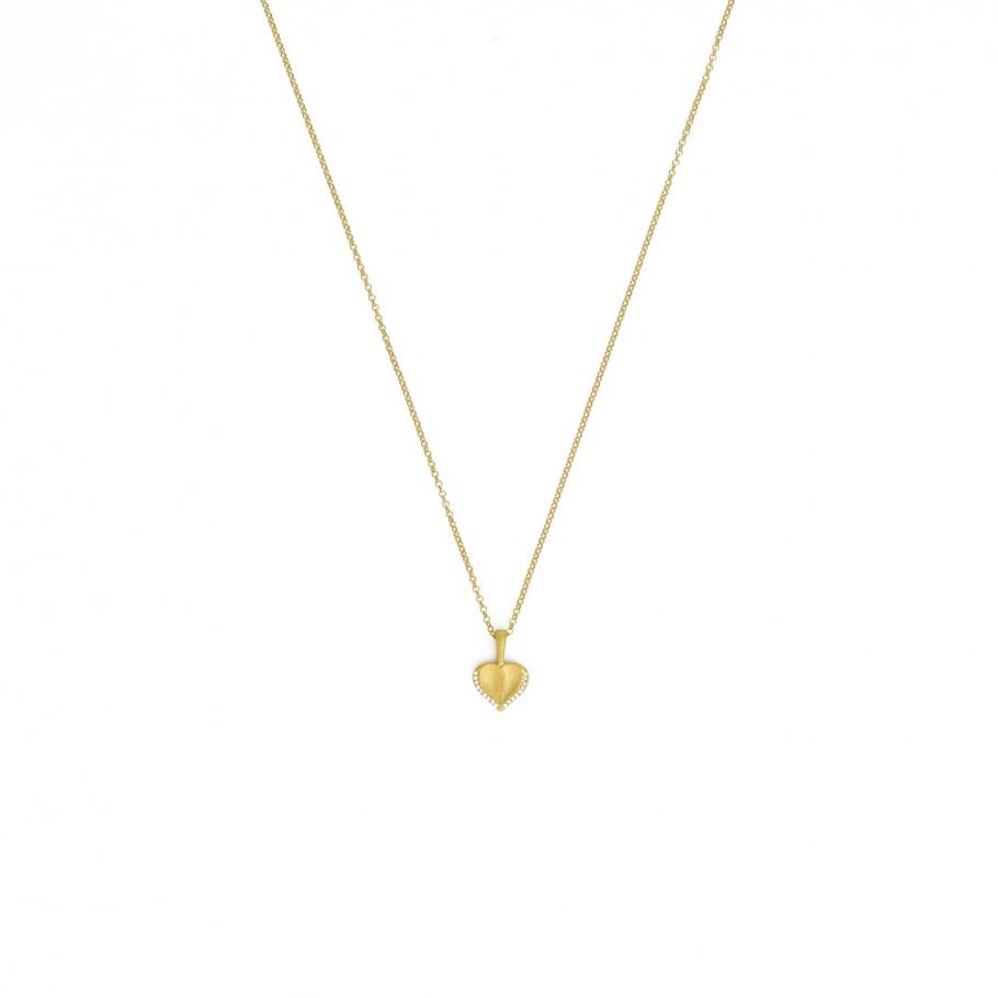 Gold-Plated Corasini Cz Necklace-Jewelry-Bernd Wolf