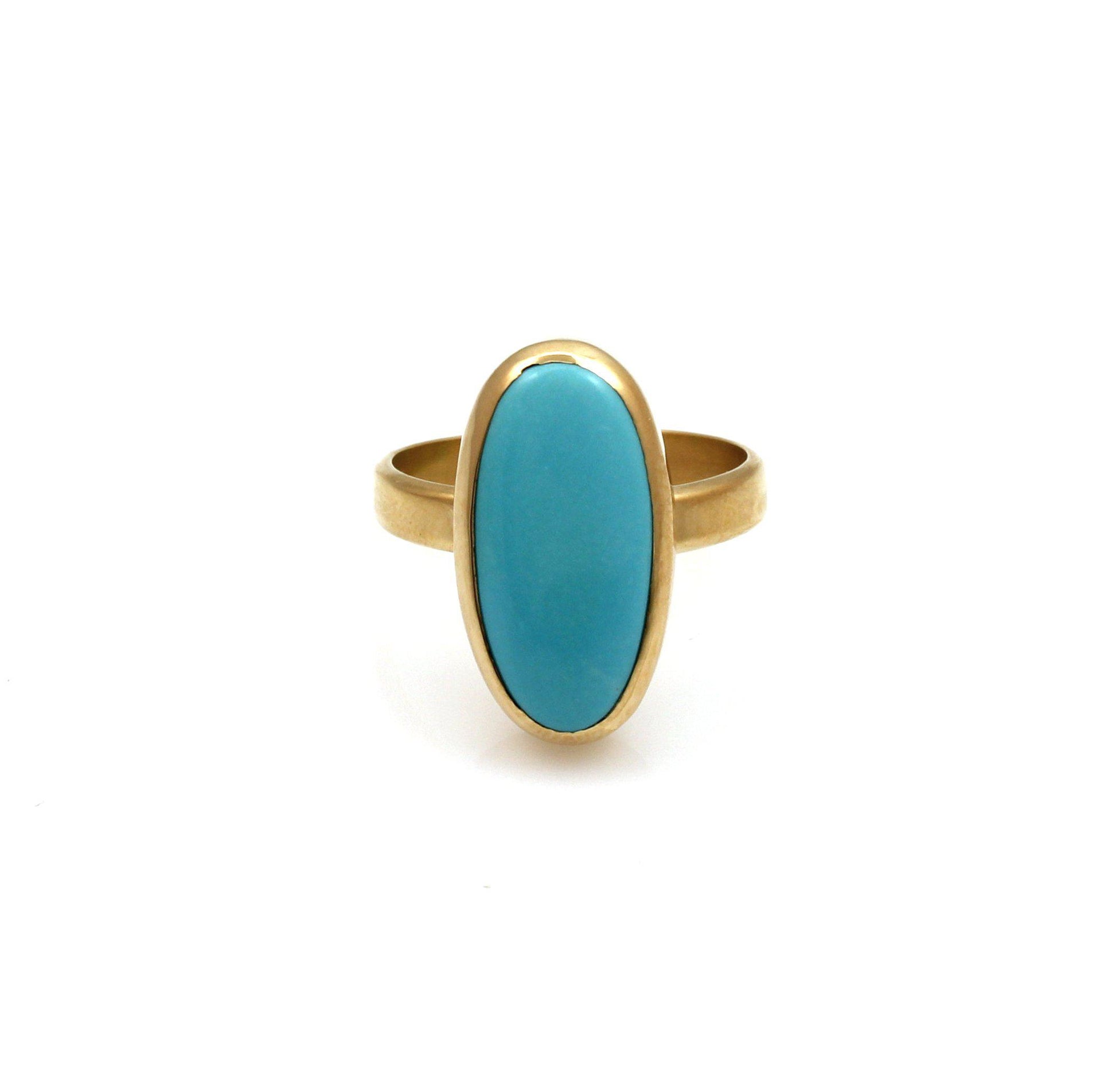 Sleeping Beauty Turquoise Ring-Jewelry-Chris Pruitt-Sorrel Sky Gallery